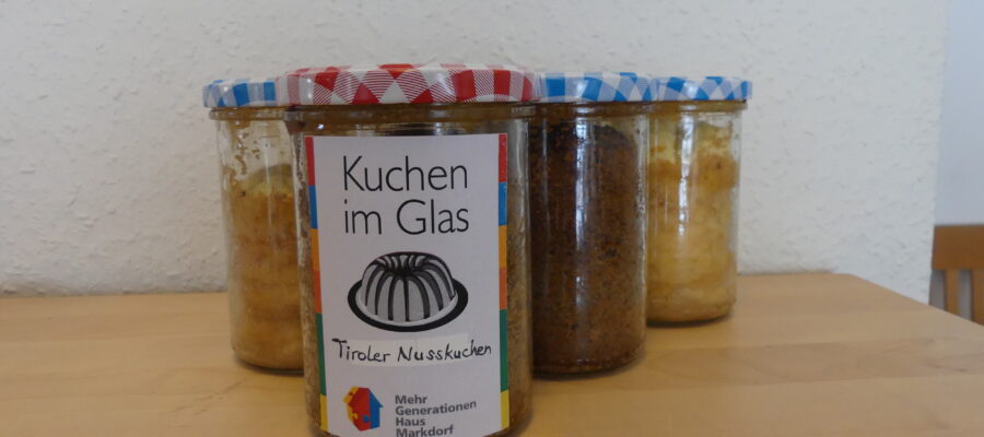 Kuchen im Glas